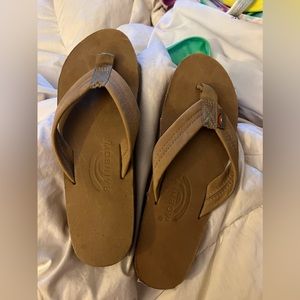 Women’s Rainbow flip flops